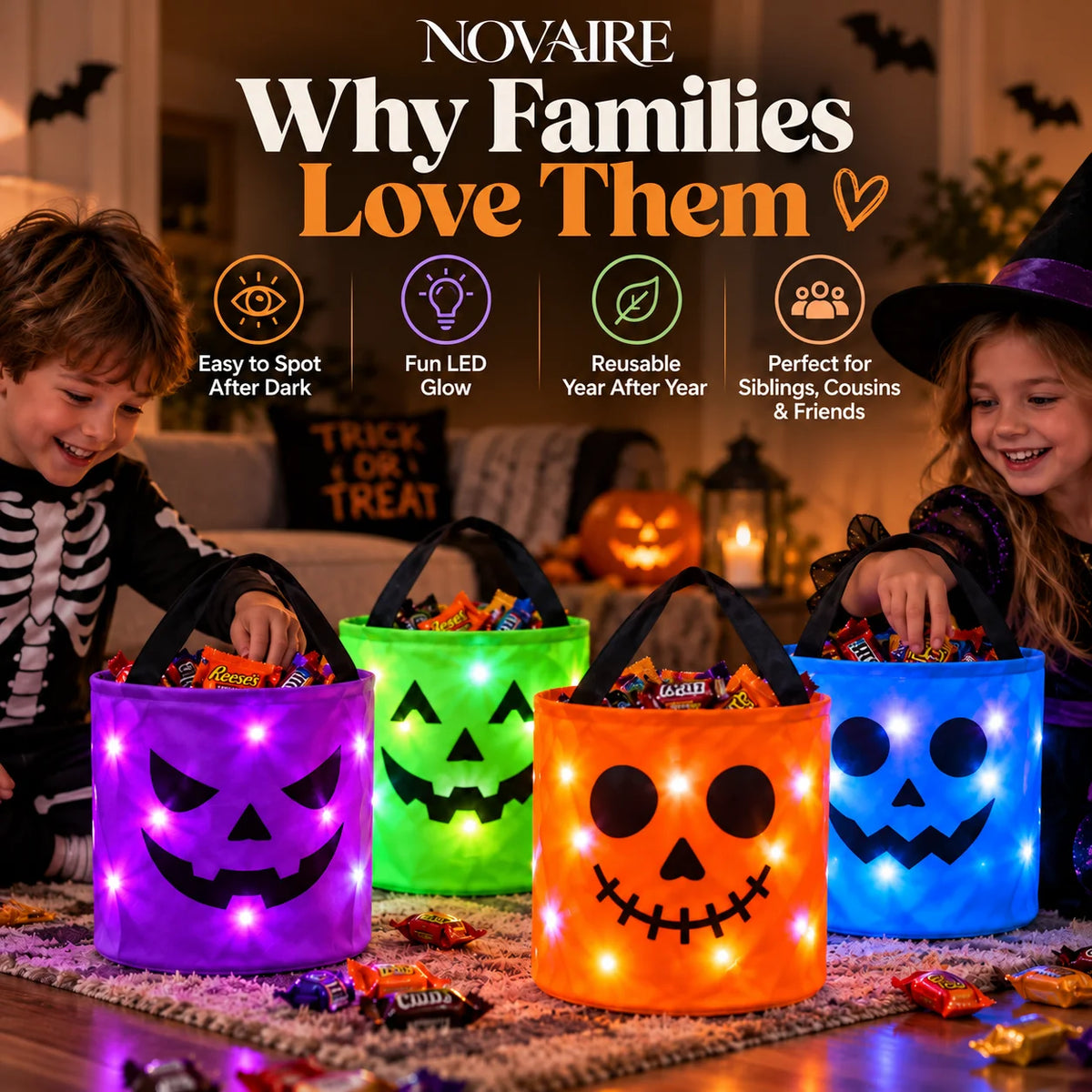 GlowGhoul™ Candy Bucket
