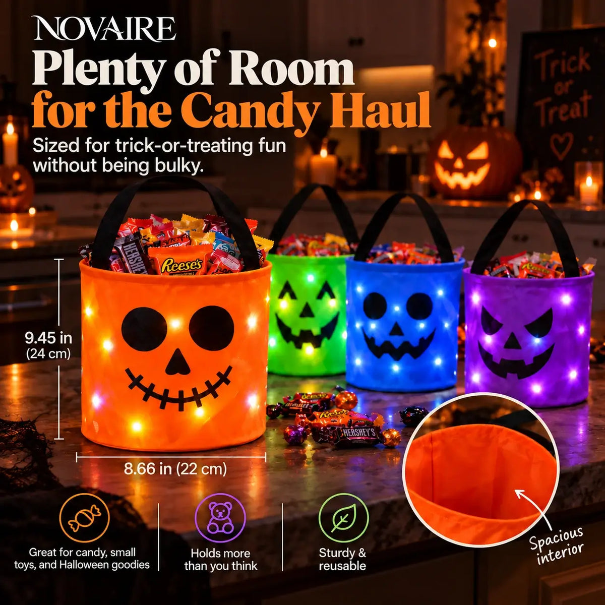 GlowGhoul™ Candy Bucket