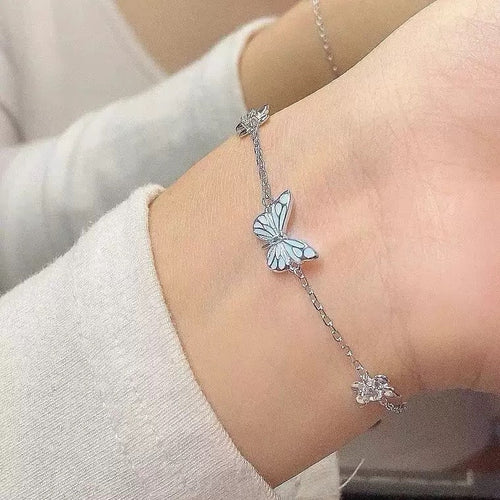 The Luminous Butterfly Bracelet