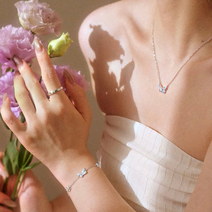 The Luminous Butterfly Bracelet