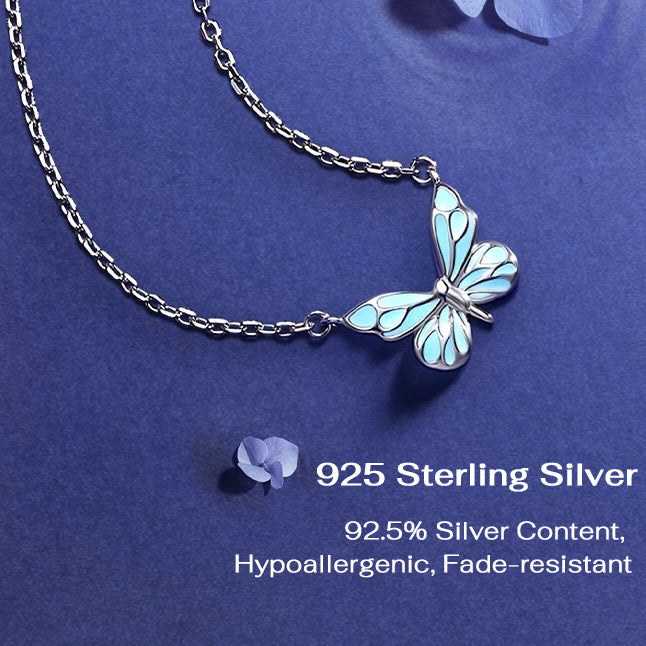 The Luminous Butterfly Necklace