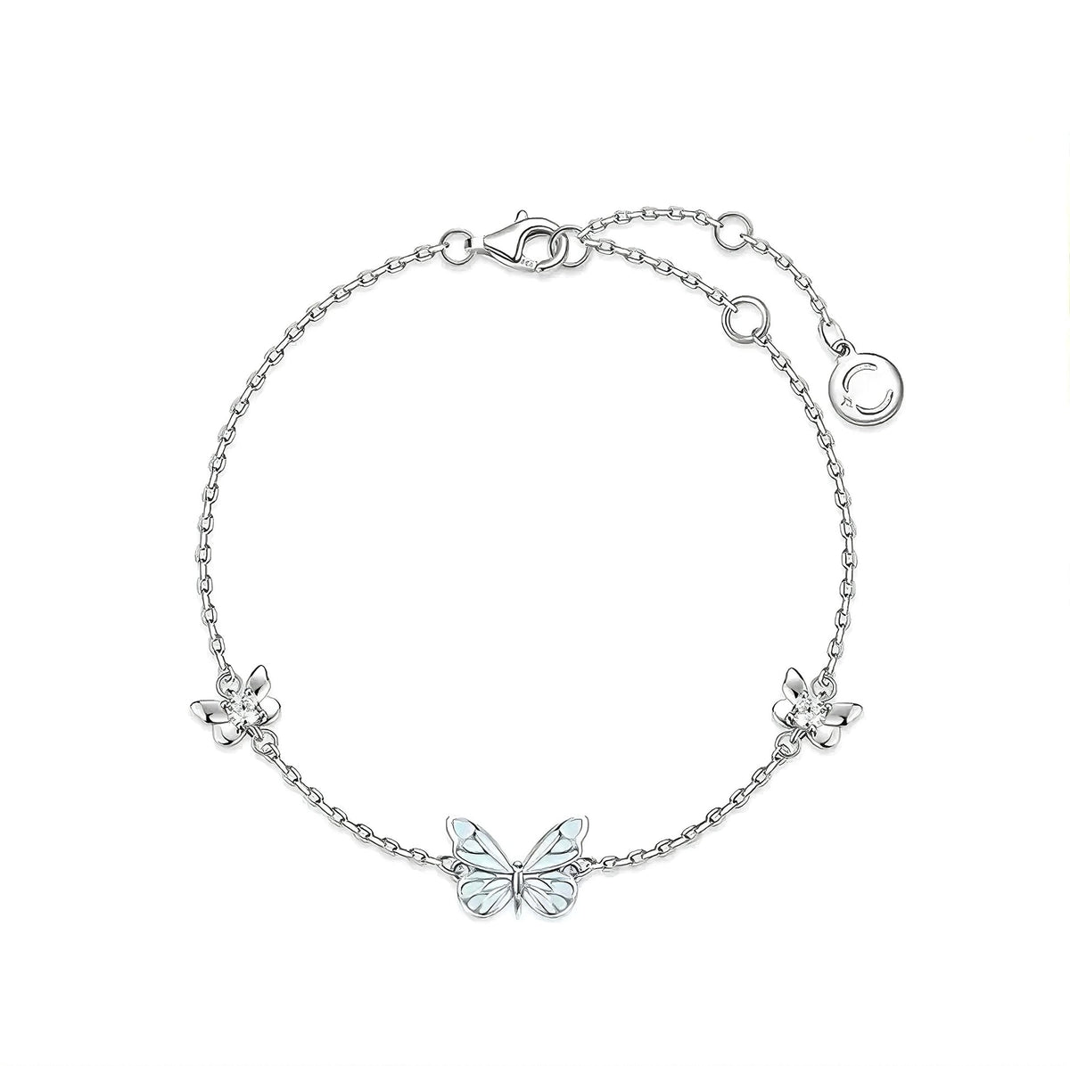 The Luminous Butterfly Bracelet
