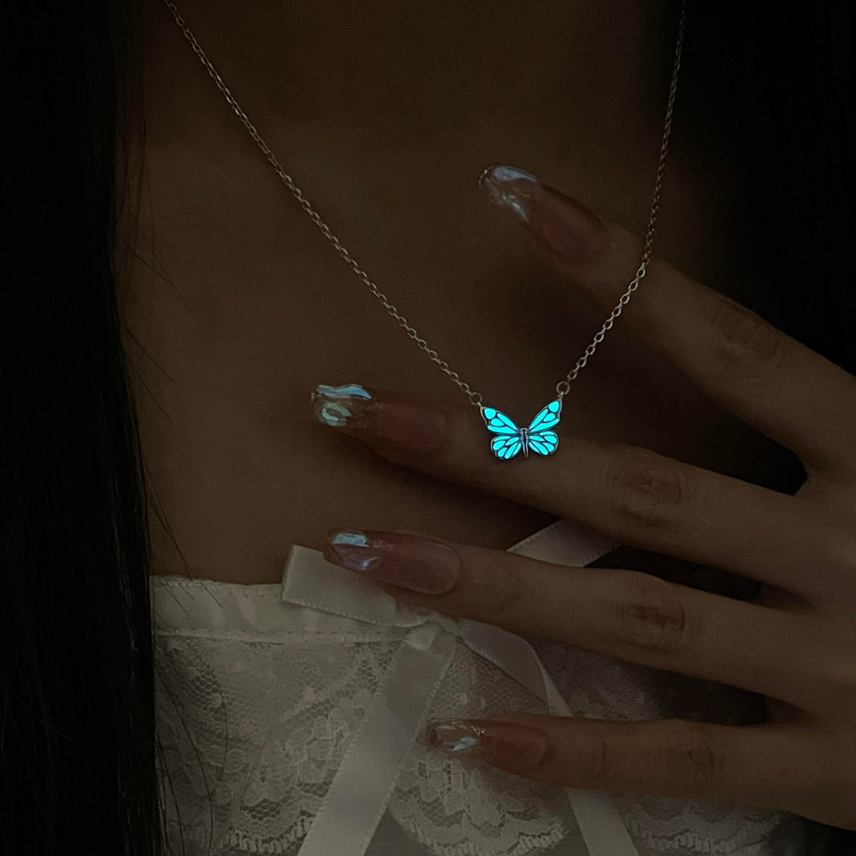 The Luminous Butterfly Necklace