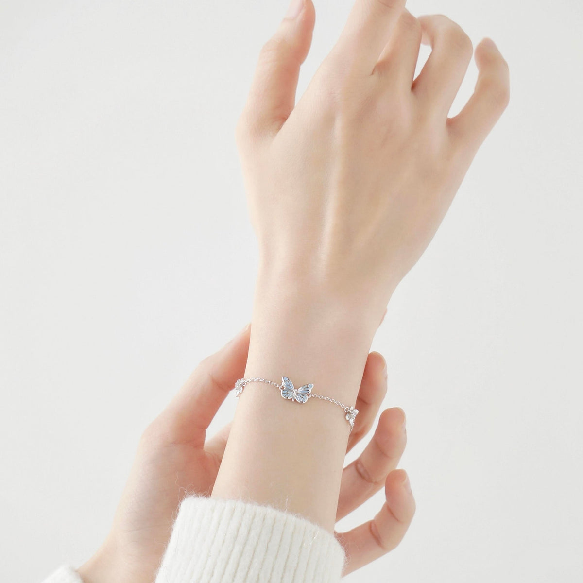 The Luminous Butterfly Bracelet
