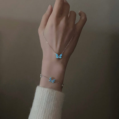 The Luminous Butterfly Bracelet