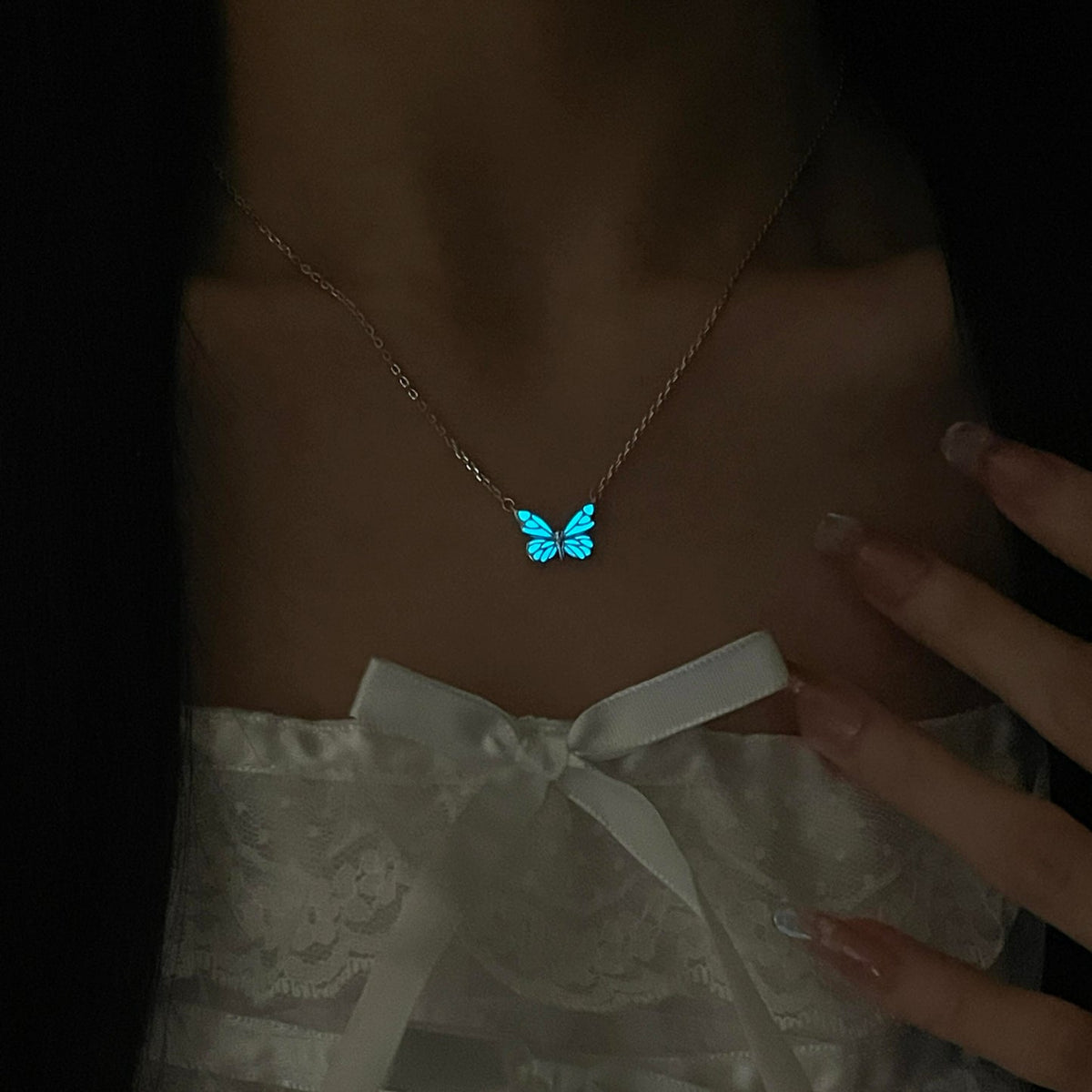 The Luminous Butterfly Necklace