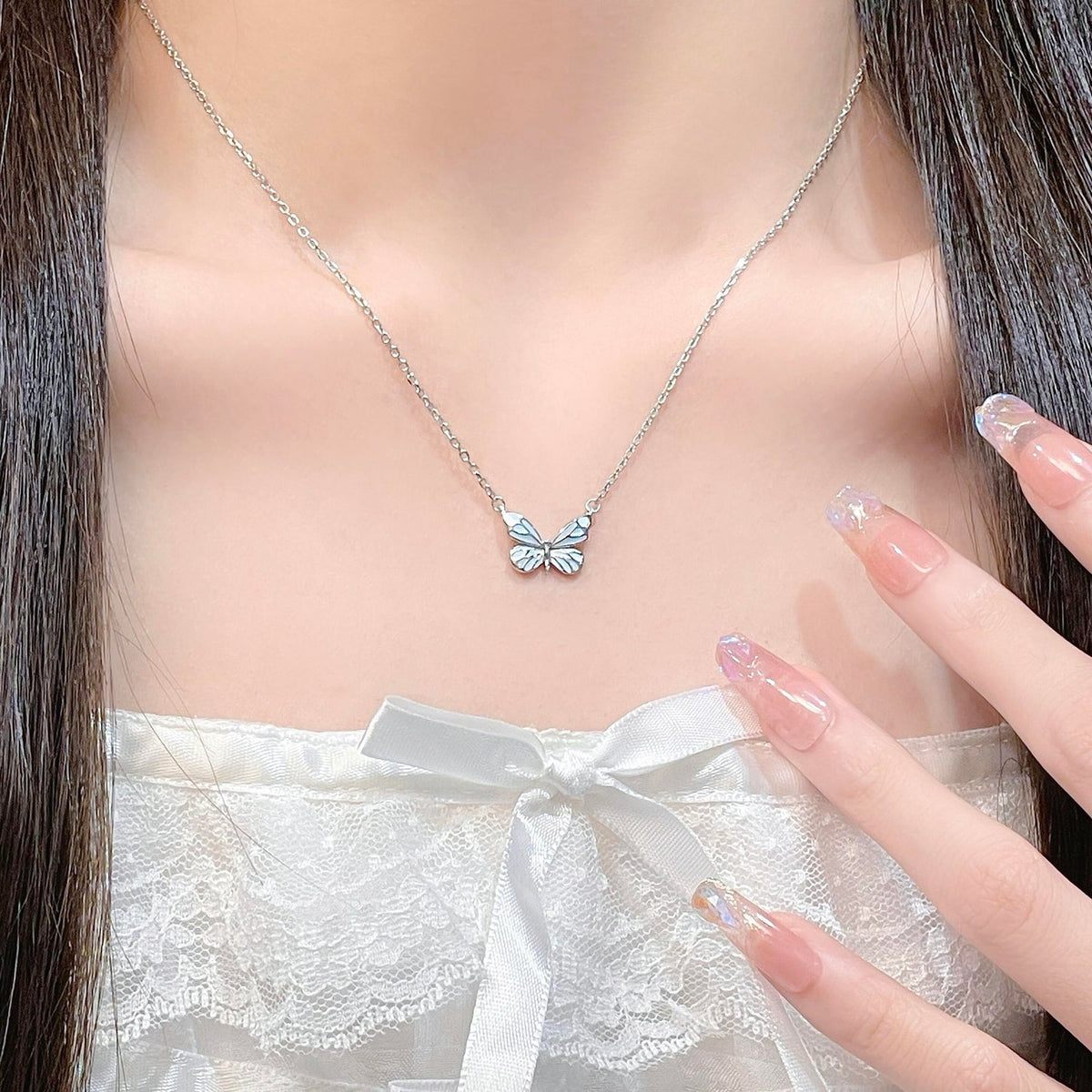 The Luminous Butterfly Necklace