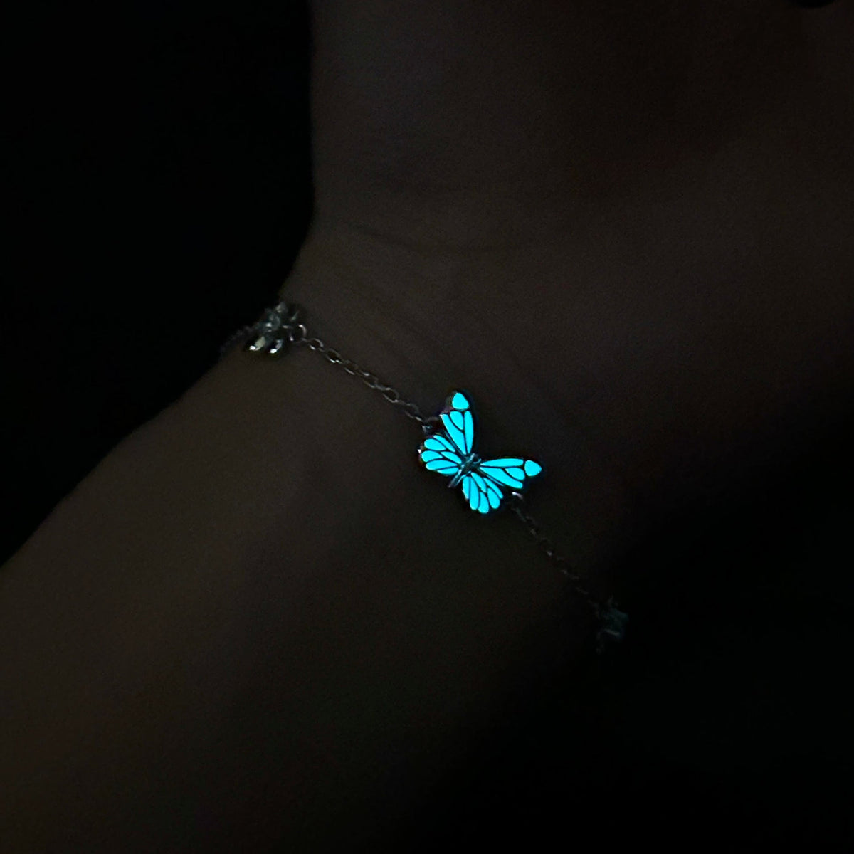 The Luminous Butterfly Bracelet
