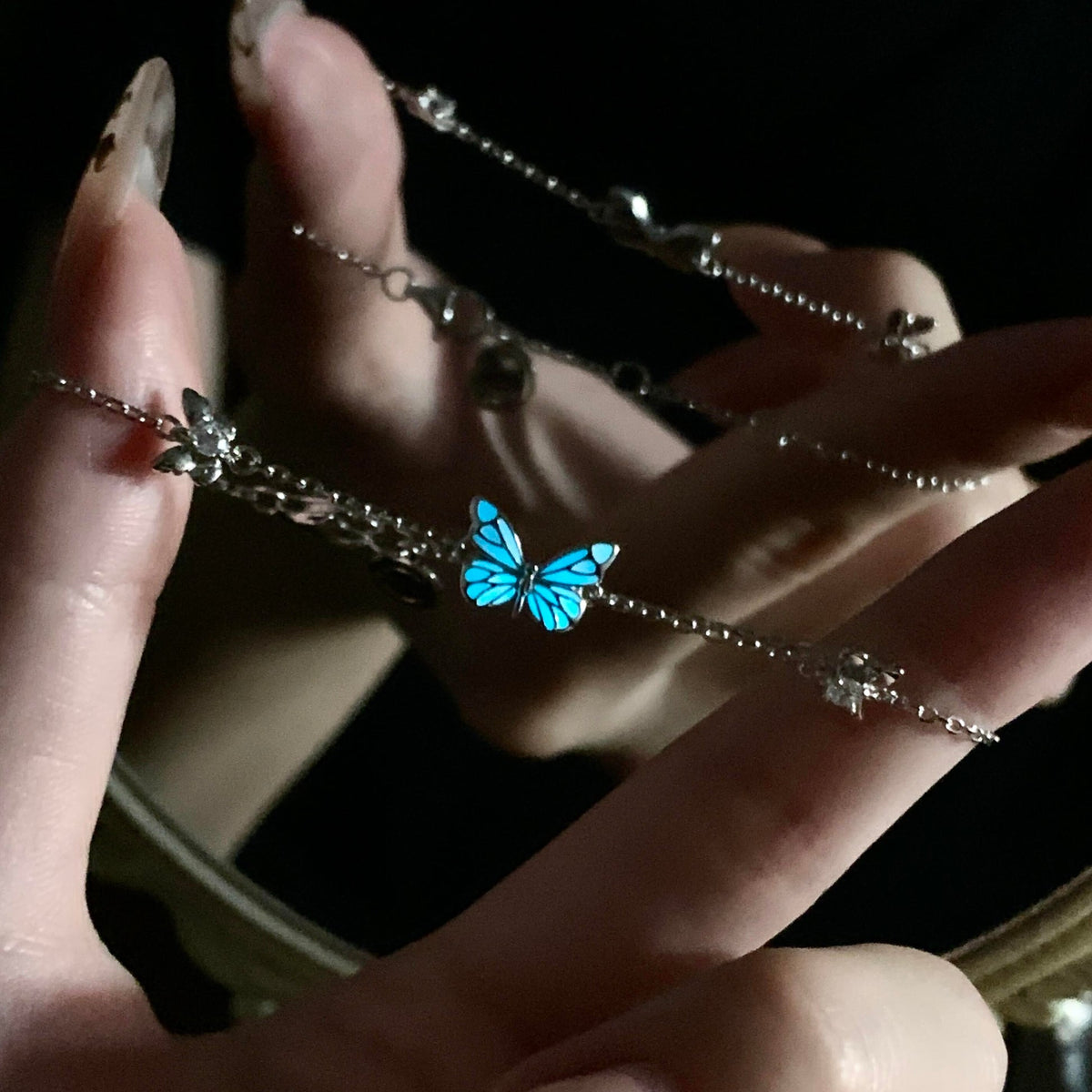 The Luminous Butterfly Bracelet