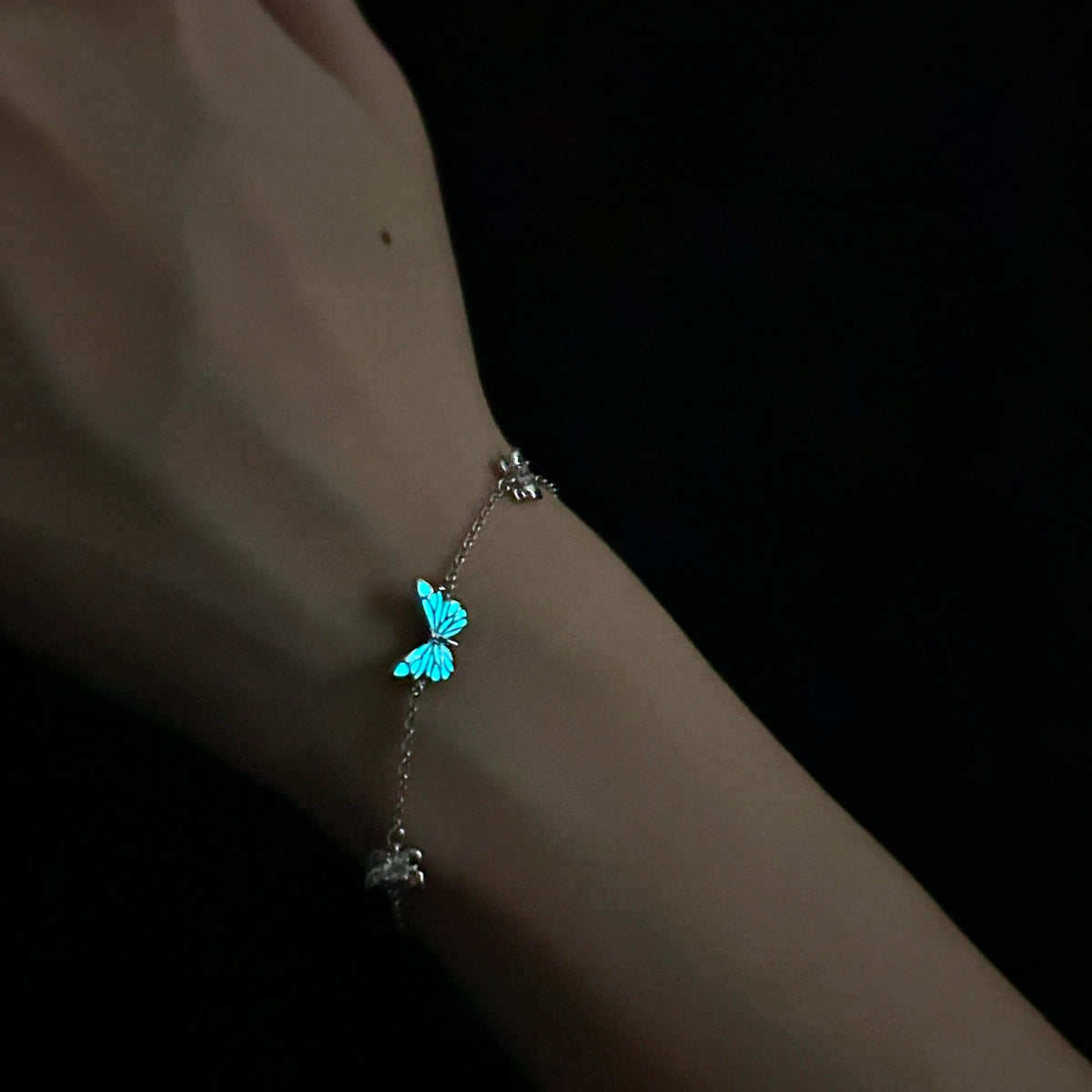 The Luminous Butterfly Bracelet