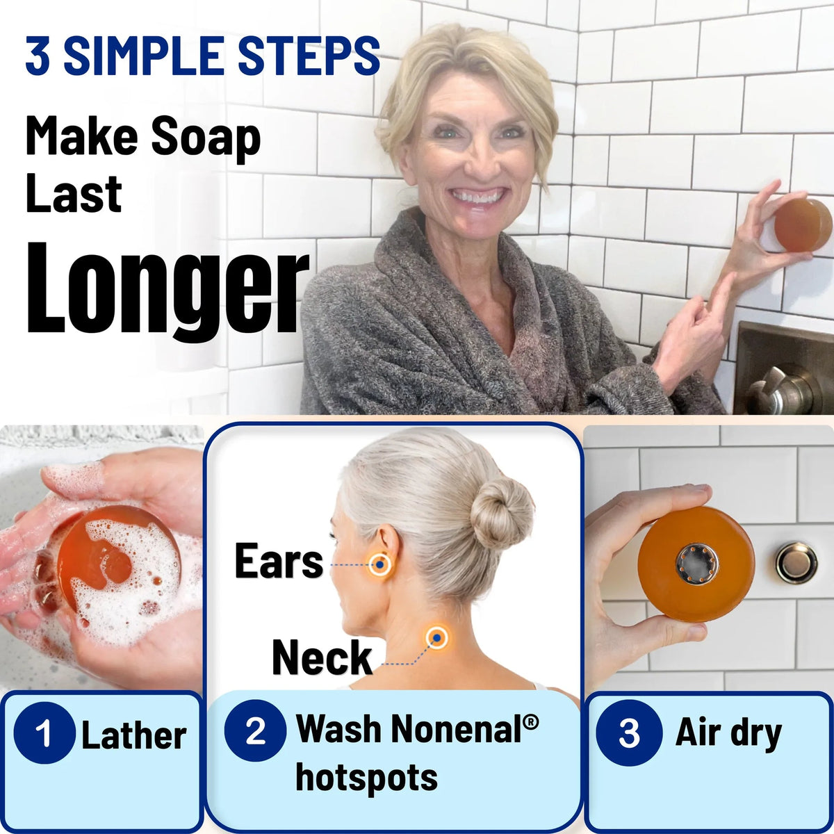 Deodorising Soap with Persimmon