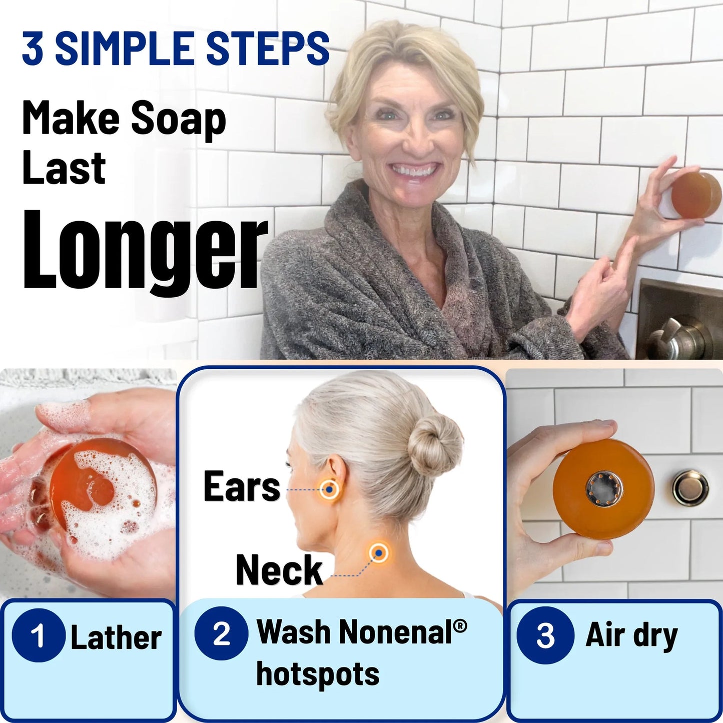 Deodorising Soap with Persimmon