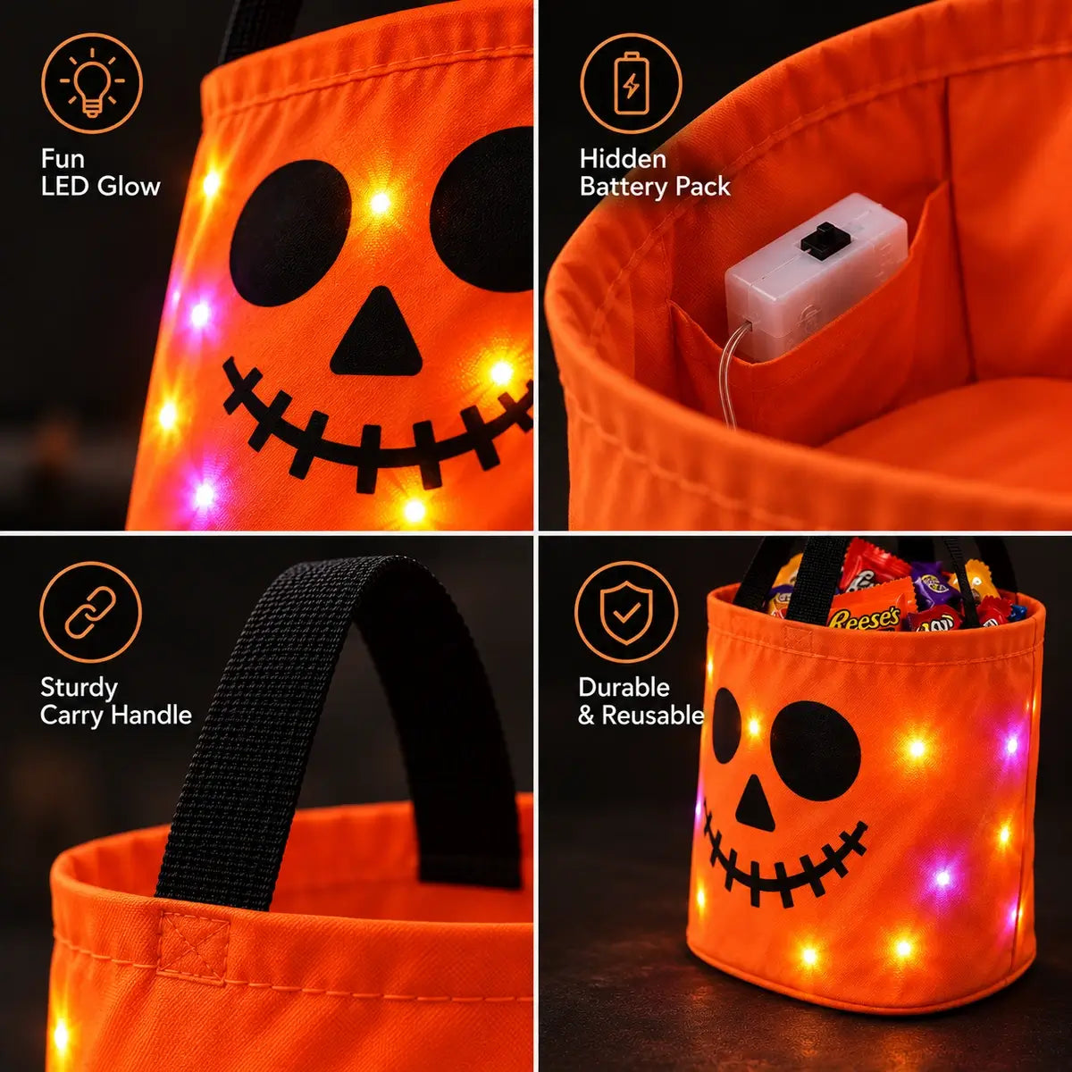 GlowGhoul™ Candy Bucket